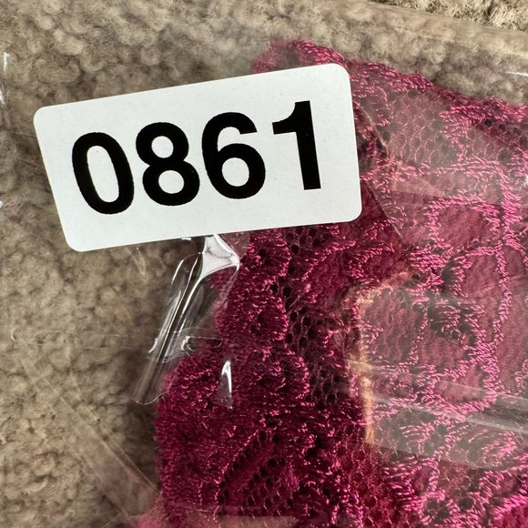 George Womens Lace Babydoll Top 26W Empire‎ Waist Scalloped Stretch Y2K Vintage - Picture 7 of 7